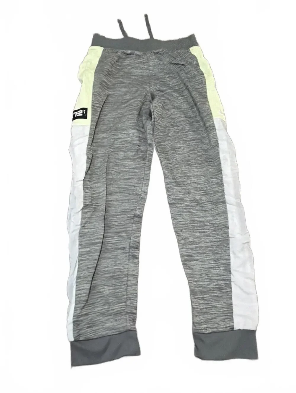 Nike Boys Therma-Fit Gray White Joggers XL